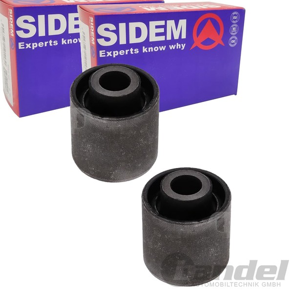 2X Sidem Hinterachsbuchsen Querlenkerlager Passend FüR Ford C-MAX Focus Grand KU-image