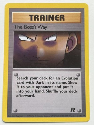 Vintage Pokemon WOTC Unlimited Base Jungle Fossil Base 2 Team Rocket Cards