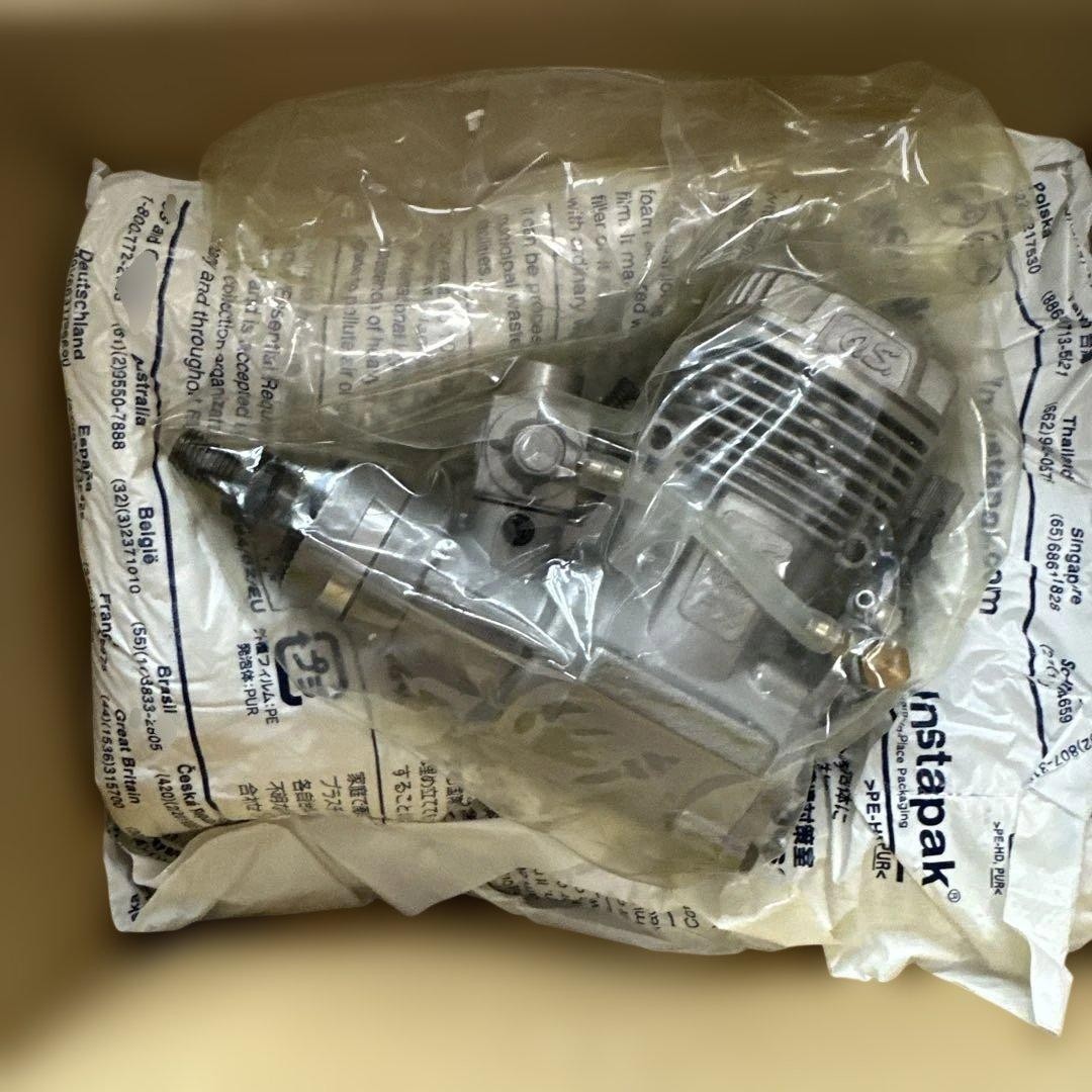 OS ENGINE O.S. MAX 61 FX RC Airplane Engine New w/ Muffler Plug