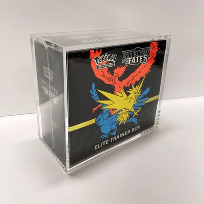 Acrylic Case for Pokémon Elite Trainer Box (ETB)   UV & Impact Protection