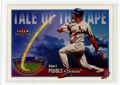 2003 Fleer Tradition Update #U279 Albert Pujols D16