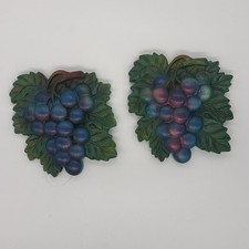 Vtg Miller Studio Chalkware Hanging Wall Plaq...