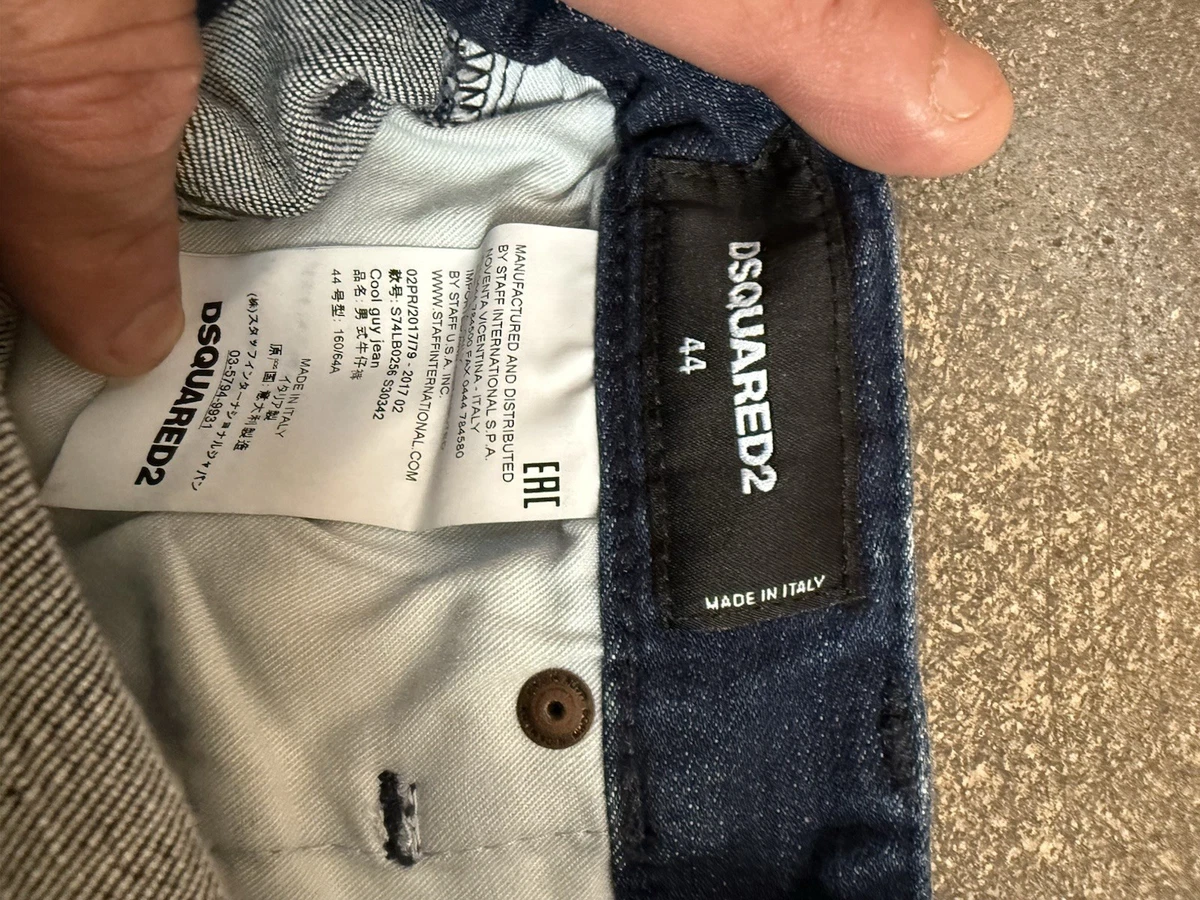 Dsquared2 Men's Regular Jeans 44 Size for sale | eBay