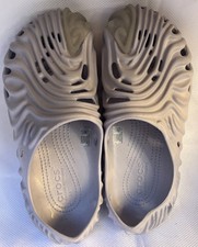 Crocs Pollex Clog Salehe Bembury Stratus Almost White Size 10 Missing Straps