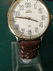 Vintage Timex Indiglo White Dial Quartz Men's Watch New Battery