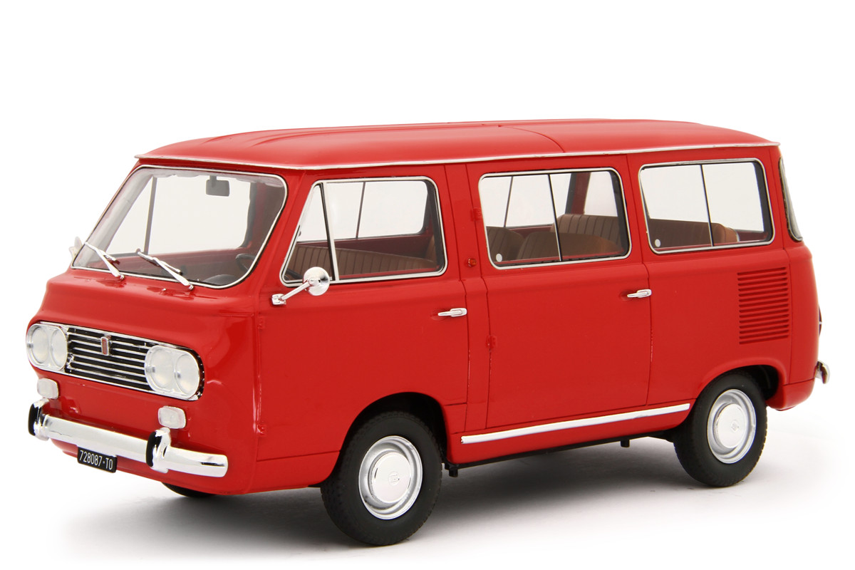 Fiat 850 Familiare 1:18 LAUDORACING pour déco vintage salon