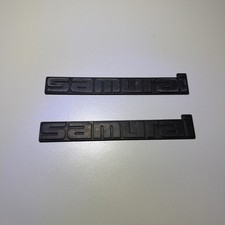 1986 Suzuki Samurai Front Fender Emblem Badge 819