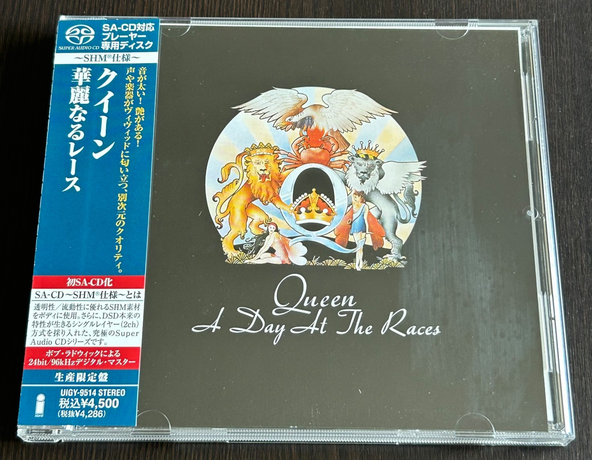 Queen A DAY AT THE RACES SHM-SACD w/obi UIGY-9514 Super Audio CD 