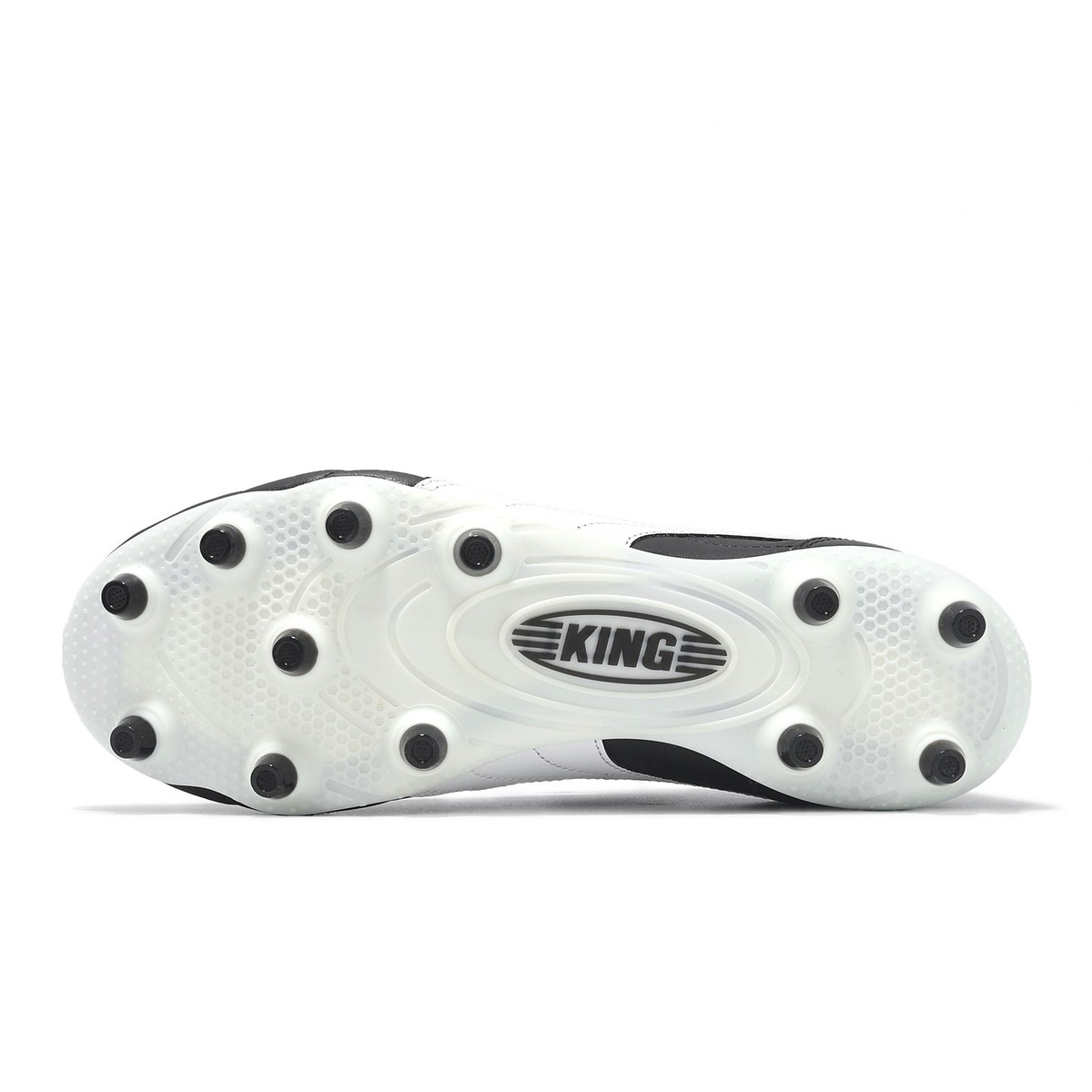 Puma King Top FG/AG Black White Gold Men Unisex Soccer Cleats