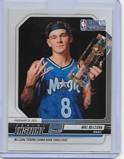 2024-25 Panini Instant MAC MCCLUNG 3rd NBA Slam Dunk Contest Champion #357 /313