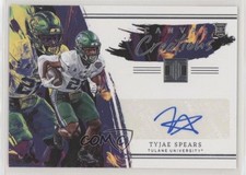 2023 Chronicles Draft Picks Impeccable Canvas Creations Tyjae Spears Auto 9r9