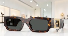 VERSACE VE4506U 108 87 Havana Dark Grey 54 mm Men's Sunglasses