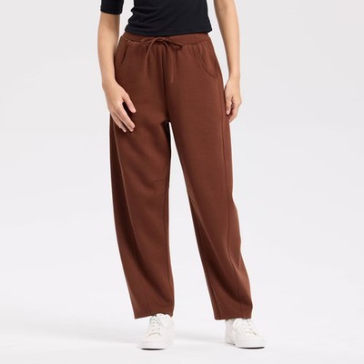 Women's Low-Rise Scuba Barrel Leg Joggers - A New Day