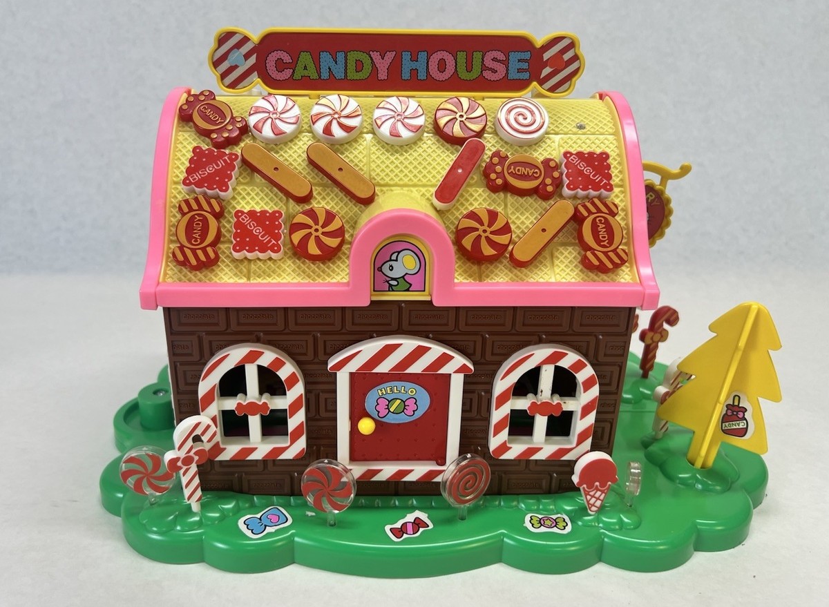 RARE Vintage 1984 Sanrio Hello Kitty Candy House Playset w