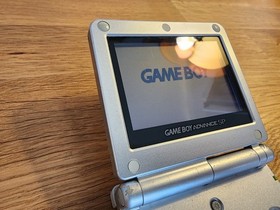 Nintendo GameBoy Advance SP Silver AGS-001, Tested & Working!