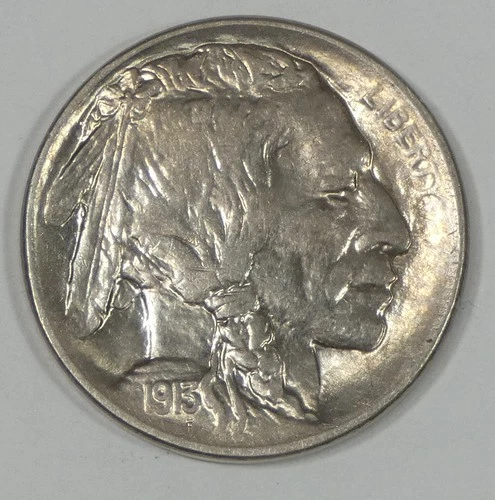 1913-S Ty-1 Buffalo Nickel  Nice ALMOST UNCIRCULATED 5-Cents