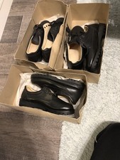 Bundeswehr Dienstschuhe  Business Halbschuhe,3 Loch  Schnürer Leder Konvolut
