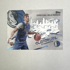 2025-26 Topps Basketball Cooper Flagg Clutch City Prospects Foil RC #CC-1 