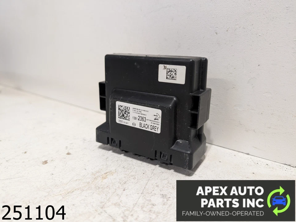 OEM 2017 Chevrolet Malibu 1,5 л МОДУЛЬ УПРАВЛЕНИЯ СЛЕПЫМИ ЗОНАМИ ПОМОЩИ ПРИ ПАРКОВКЕ - Изображение 3 из 4