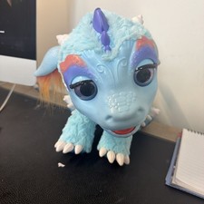 VG WORKING Fur Real Friends My Blazin Dragon Steam Lights Sounds Blue