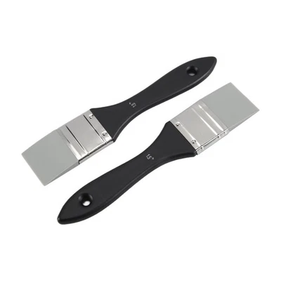 2 Stück Silikon-Malpinsel, Farbformer, Flacher, Flexibler Acrylpinsel, Kuns8871 - Bild 1 von 4