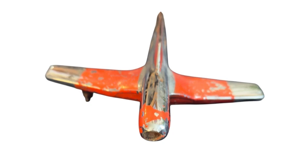 Adorno de capó vintage, Ford Fairlane 1955 pieza cromada #BN-16853-C Foto 3 de 4