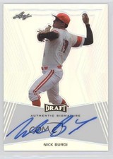 2014 Leaf Metal Draft Silver Prismatic Nick Burdi #BA-NB1 Auto 0kz