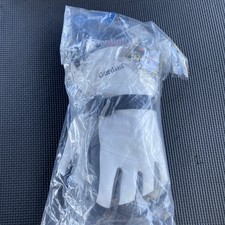 Gordini Kid's Junior's Charger Insulated Waterproof Gloves white w/ black grey