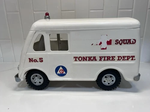 Vintage 1956 Tonka Rescue Van