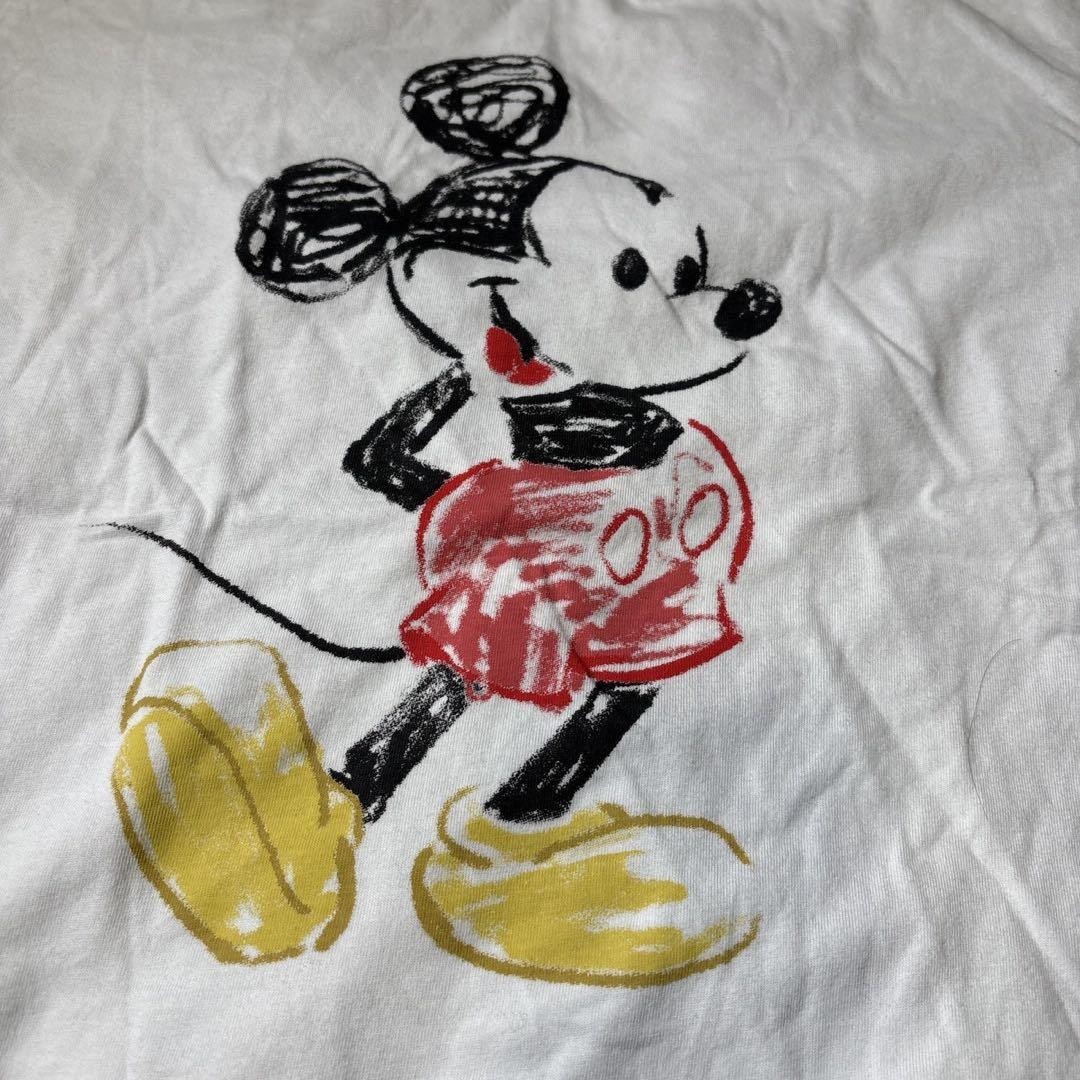 UNIQLO Mickey Mouse T Shirt White Size S Short Sleeve Authentic Classic thumbnail 3