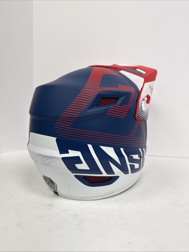 Answer AR1 V2 Bold Helmet Red/White/Blue Small - Picture 5 of 9