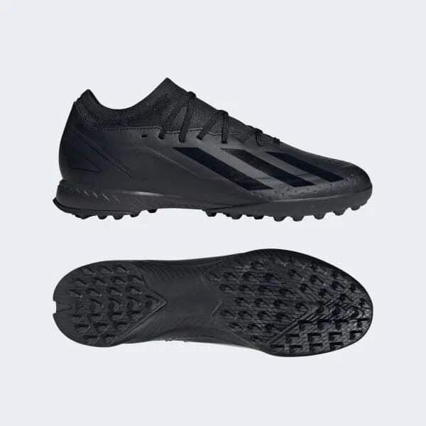 Adidas X Crazyfast.3 TF Turf Field Soccer Shoes Triple Black