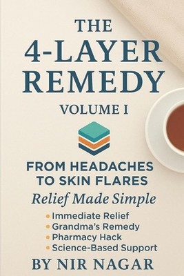 The 4-Layer Remedy - Volume I: From Headaches to Skin Flares by Nir Nagar Paperb