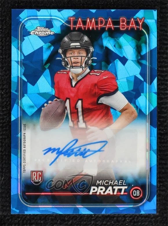 2024 Topps Chrome Sapphire Edition Rookie Auto Michael Pratt #RA-MPR RC