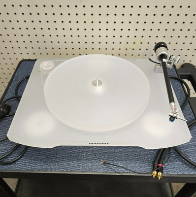 Marantz TT-15S1 Reference Belt Drive Turntable - White - Damaged Cartridge