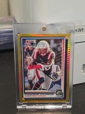 2025 Panini Donruss Optic TRUE GOLD Rhamondre Stevenson 07/10 Patriots