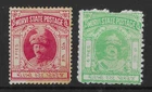 Morvi State 1930's Lakhdirgi Mint (2v)