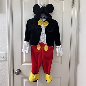 Disney Mickey Mouse Costume Tuxedo Hooded One Piece Halloween Toys R Us Size 3T