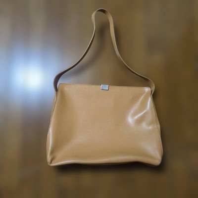 Excellent Condition FURLA Camel Leather Handbag