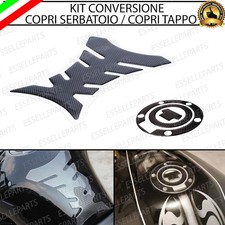 KIT CARBON COPRISERBATOIO + COPRITAPPO BENZINA PER YAMAHA MT-01 (2005-2011)