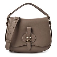 Coccinelle Mavery Schultertasche Leder 27Cm #COC-E1U7F180101 (Warm Taupe)