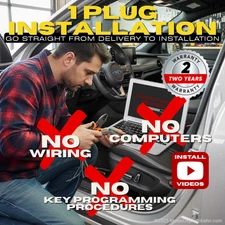 2015 Ford Fusion TRUE Plug&Play DIY Remote Start Installation Kit