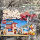 LEGO Pizzeria 6350 Town Shops Vintage Complete Set w/ Manual & Minifigures