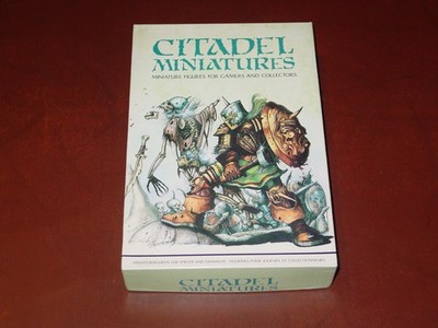 Games Workshop Citadel Miniatures Set 4 Goblin Raiding Party (missing 1 spear)