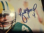 Brett Favre Autographed 8x10 Framed Picture no certificate