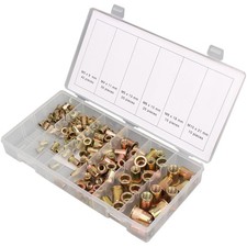 150 tlg Nietmuttern Blindnietmuttern Einnietmuttern Sortiment Set M3 - M10
