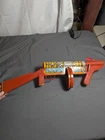 Vintage Louis Marx Co. FBI G-man Machine Gun Wind-up Toy Red Non Working