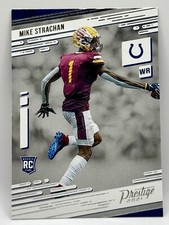 Mike Strachan 2021 Panini Prestige #298 Indianapolis Colts Rookie RC