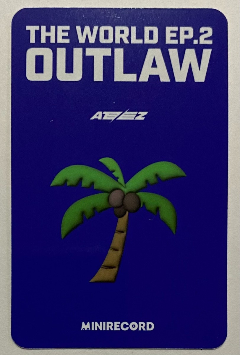 ATEEZ Marine Waterbomb Minirecord The World EP.2 Outlaw Official