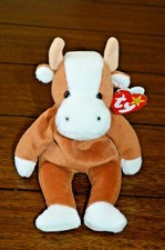 1995 "Bessie" The Cow TY Beanie Babies MTBWT PVC Pellets & 7 errors!